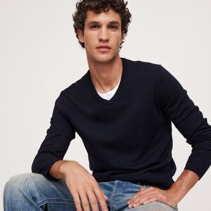 Banana Republic Merino Wool V-Neck Sweater🧶 ~Medium